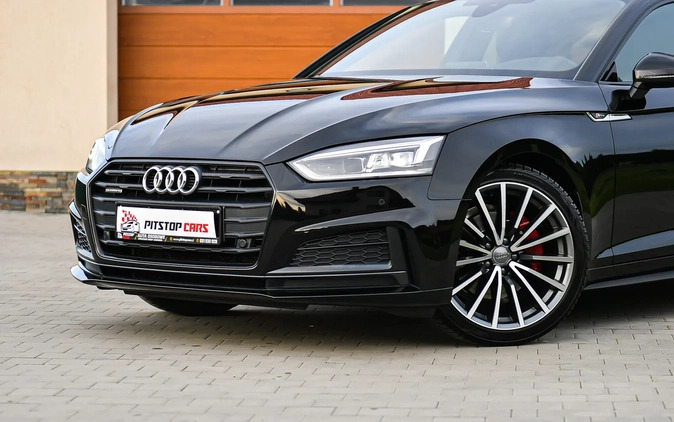 Audi A5 cena 128800 przebieg: 171342, rok produkcji 2018 z Wolbórz małe 704